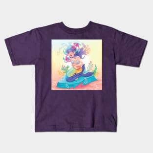 Mermaid and Fish Kids T-Shirt